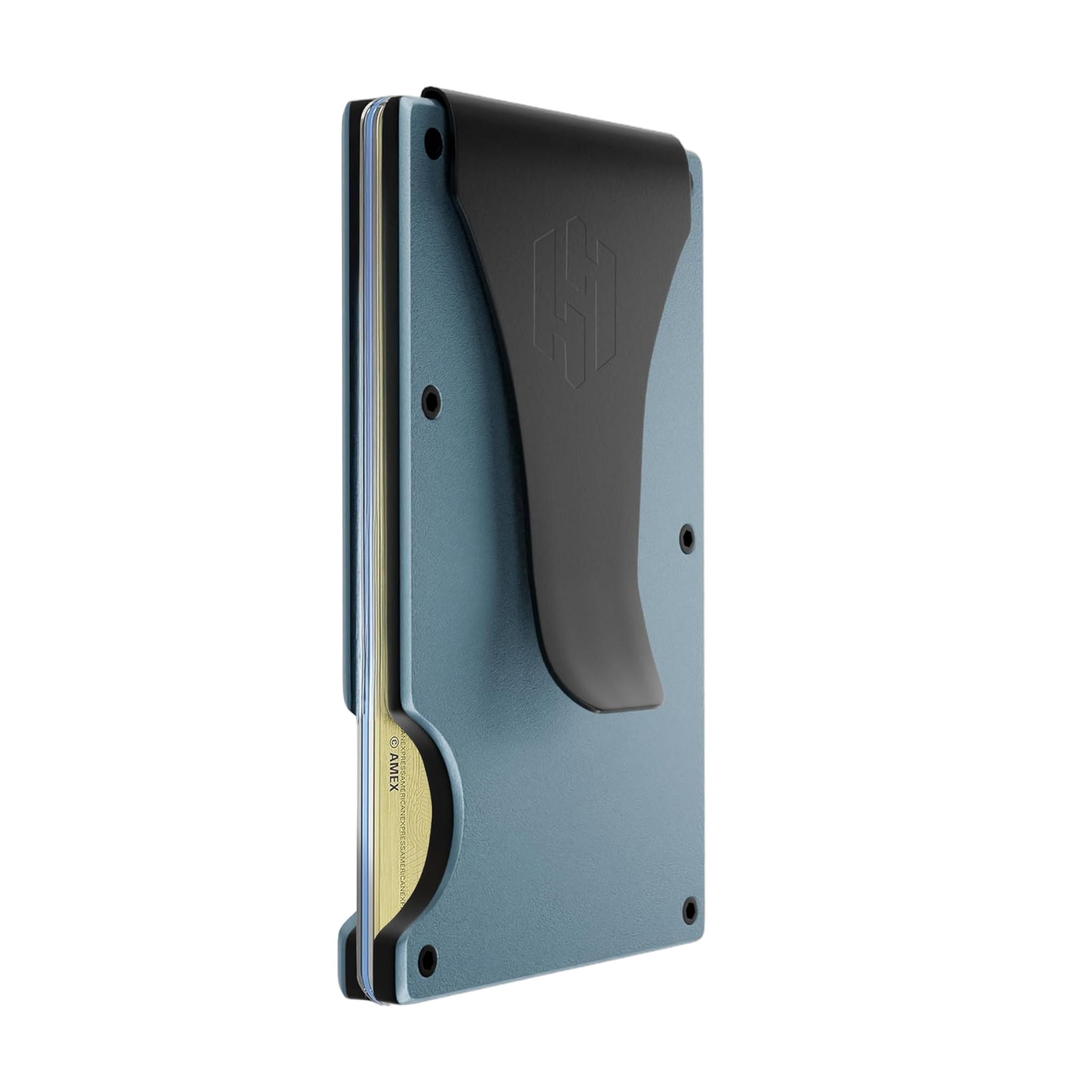 RFID-Blocking Card Holder Wallet with Sleek Clip