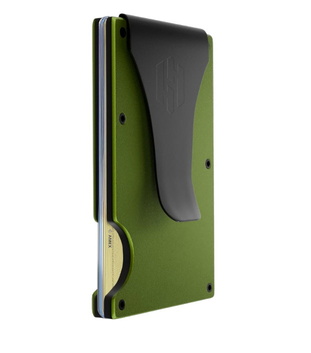 RFID-Blocking Card Holder Wallet with Sleek Clip