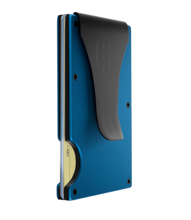 RFID-Blocking Card Holder Wallet with Sleek Clip