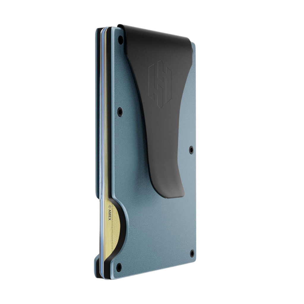 RFID-Blocking Card Holder Wallet with Sleek Clip